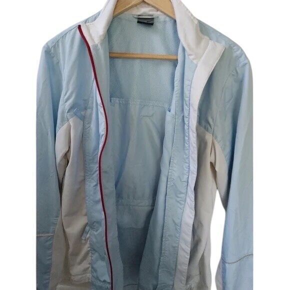 Nike Running Blue & White Jacket ~ Size L - Picture 7 of 8